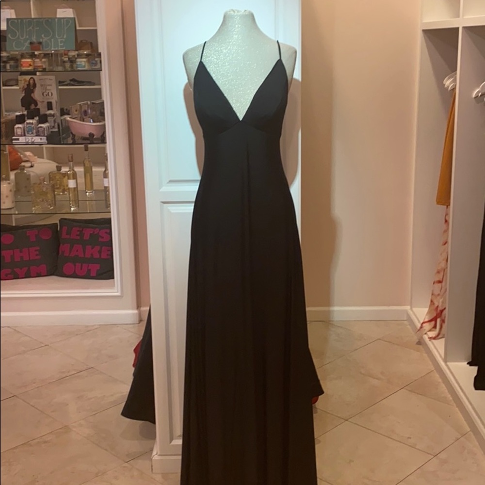 Black gown
